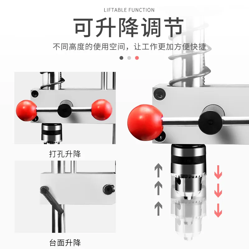 Electric Tapping Machine Small Milling Machine Desktop Mini Small Table Drilling Desktop Home Punching Machine