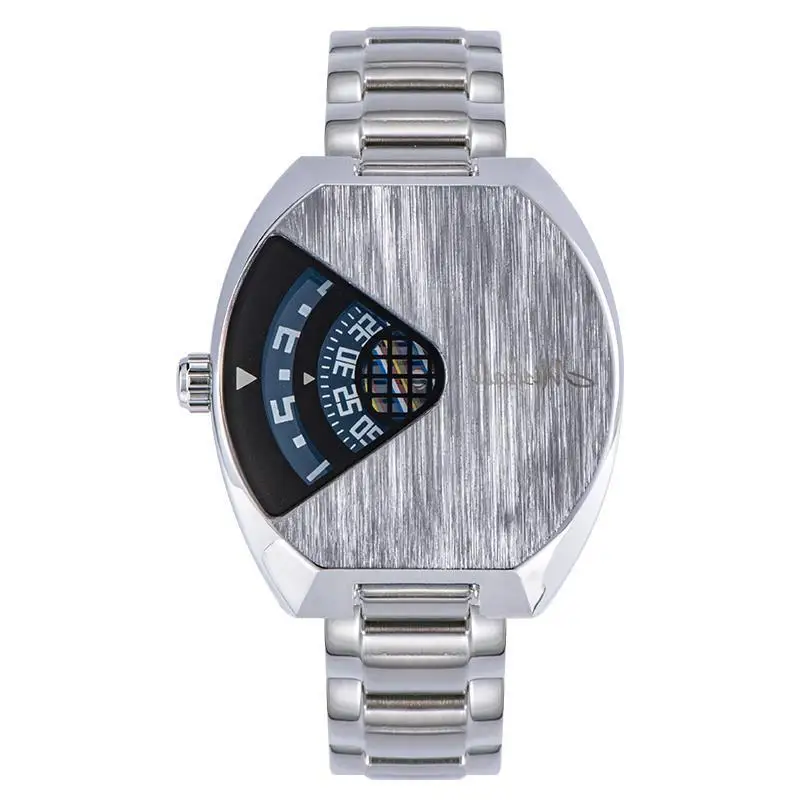 

Creative personality Fashion domineering large dial watch trend advanced pointless waterproof quartz watch