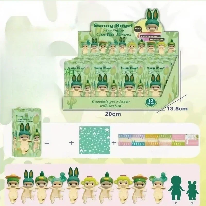

2025 Hot New S Angel Blind Box Cactus Series Mini Anime Figures Ornaments Dolls Fans Children Holiday Birthday Gift Toy