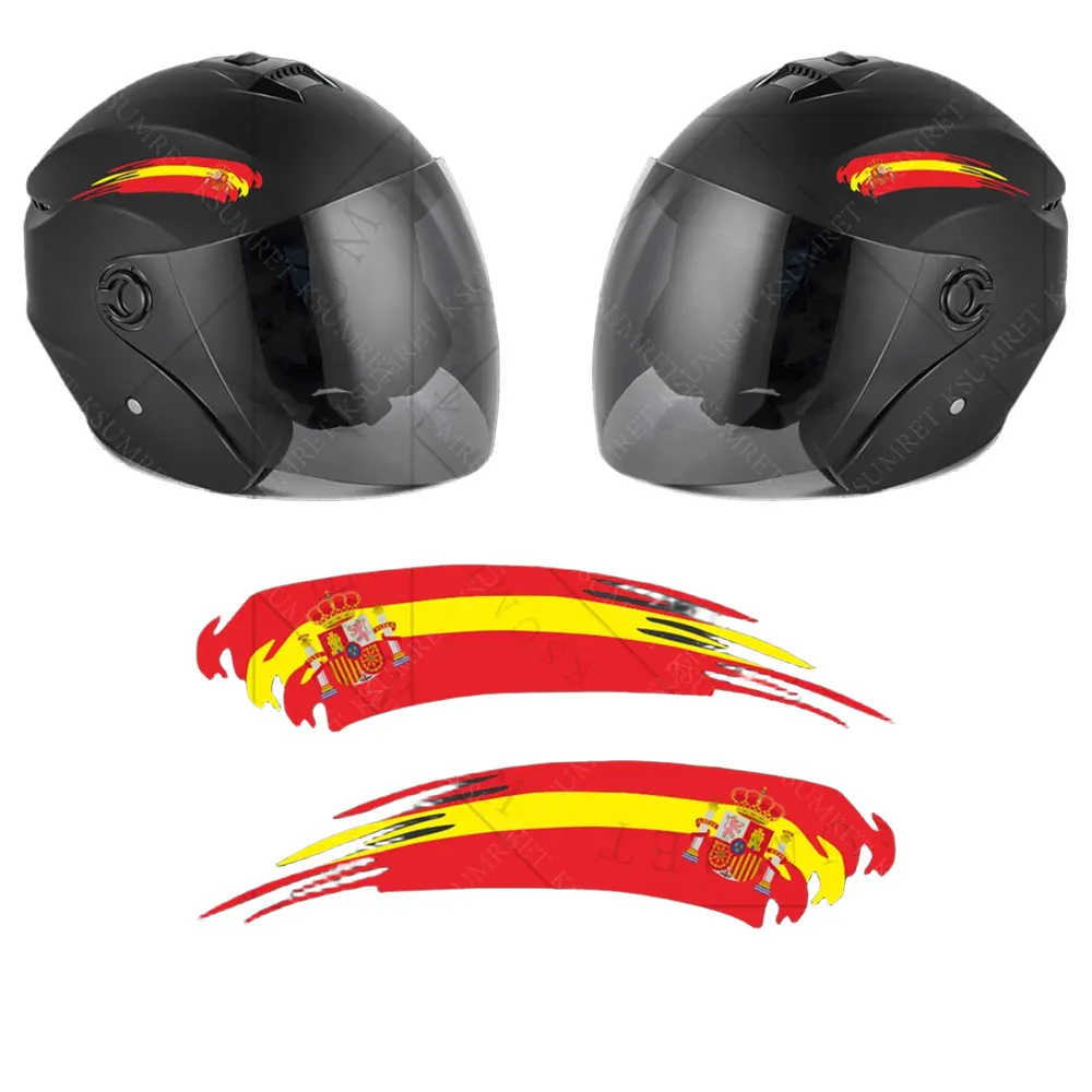 AliExpress NONE Reflective Motorcycle Stickers Helmet Decal Tank Logo Car Bike Laptop National Flag Sticker For Yamaha Honda Suzuki Kawasaki