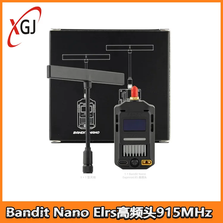 Bandit Nano Elrs 915MHz receptor de bajo consumo de energía, Dron FPV, Control remoto para modelo de avión RC, UAV