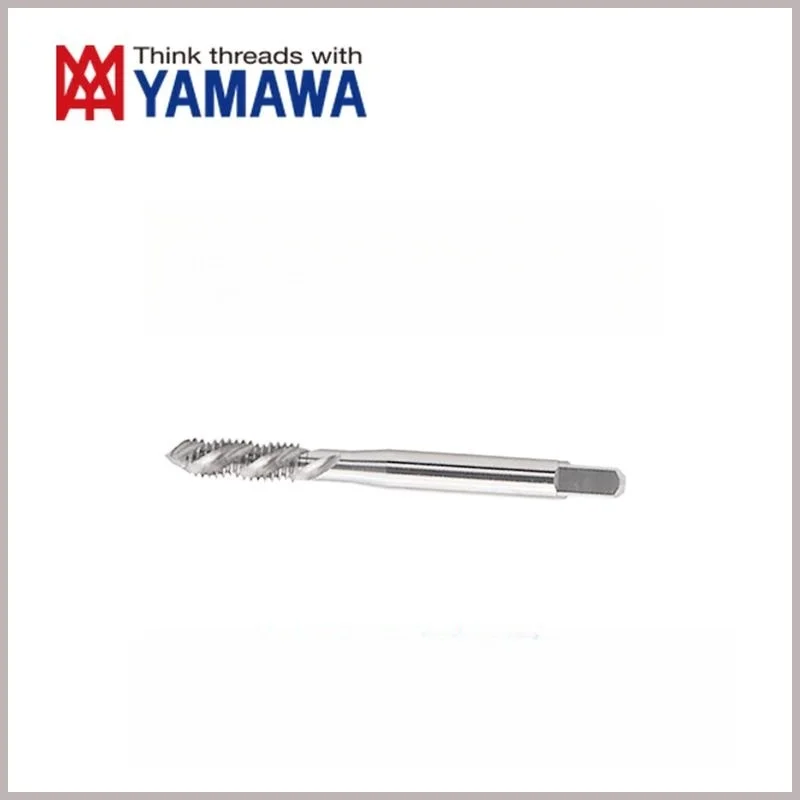 1PCS YAMAWA HSSE Metric Left Hand Spiral Fluted Tap Tin-Coating M2M2.3M2.6M3M4M5M6M7M8M9M10M12 M14 M16 Machine Screw Thread Taps