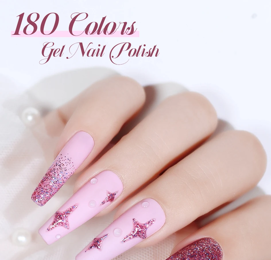 Arte Clavo 8ml HEMA TPO-freier Gel-Nagellack Nagelkunst Maniküre Semi-permanentes Gel UV-Hybridlacke Basis- und Top-Coat-Emaille Neu – Detail 2