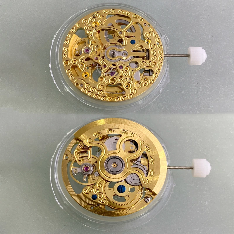 Hollow Mechanical Automatic Skeleton นาฬิกาหางโจว 2189 นาฬิกาซ่อมเครื่องมืออะไหล่ช่างซ่อมนาฬิกาเครื่องมือ