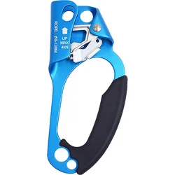 Outdoor Rock Climbing Hand Ascender SRT Ascend Device Mountaineer Handle Ascender mano sinistra destra arrampicata strumenti di corda