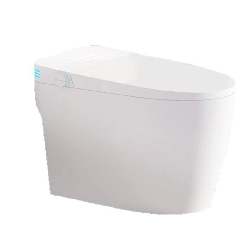 

Smart toilet instant built-in foam shield with water tank, integrated automatic flip electric siphon