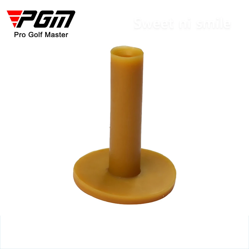 PGM 10pcs Rubber Golf Tee Holders for Indoor Outdoor Golf Driving Range 43mm 54mm 70mm 83mm Golf Ball Practice Accessorice QT001