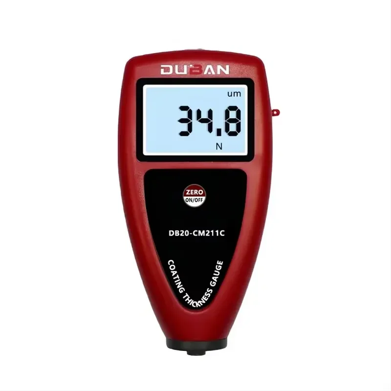 Basic Coating Thickness Gauge DB20-CM211 with Measuring Range 0-1250um Resolution 0.1um