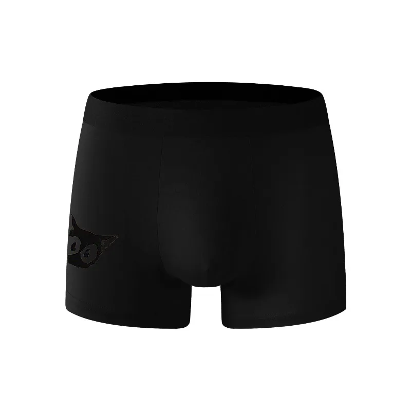 ملابس داخلية رجالية جديدة لصيف 2025: شورت مريح وبسيط يعانق القطط بأربعة زوايا. يجب أن تجفيف الرجال بسرعة