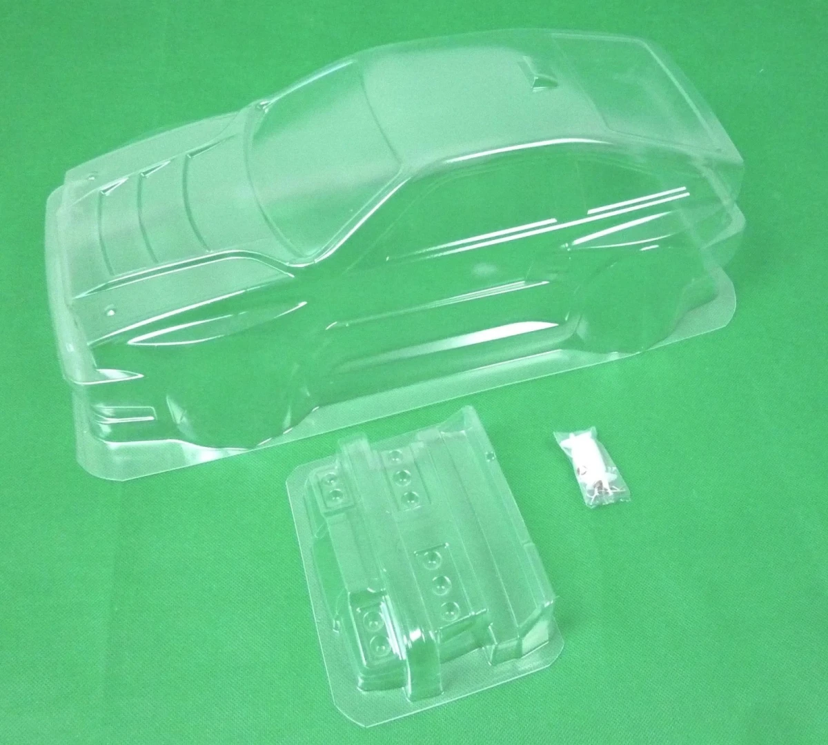 1/10 CRX Classic JDM Clear Body Shell 190mm Width 258mm Wheelbase w/ Rear Wing Light Buckles Mirrors Decal RC Touring Drift Car