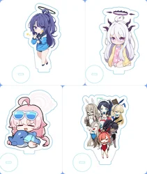 10cm cute Anime Acrylic Stand Action Figure Toy Blue Archive Wholesale Desktop Stand Model firend Toys Gift