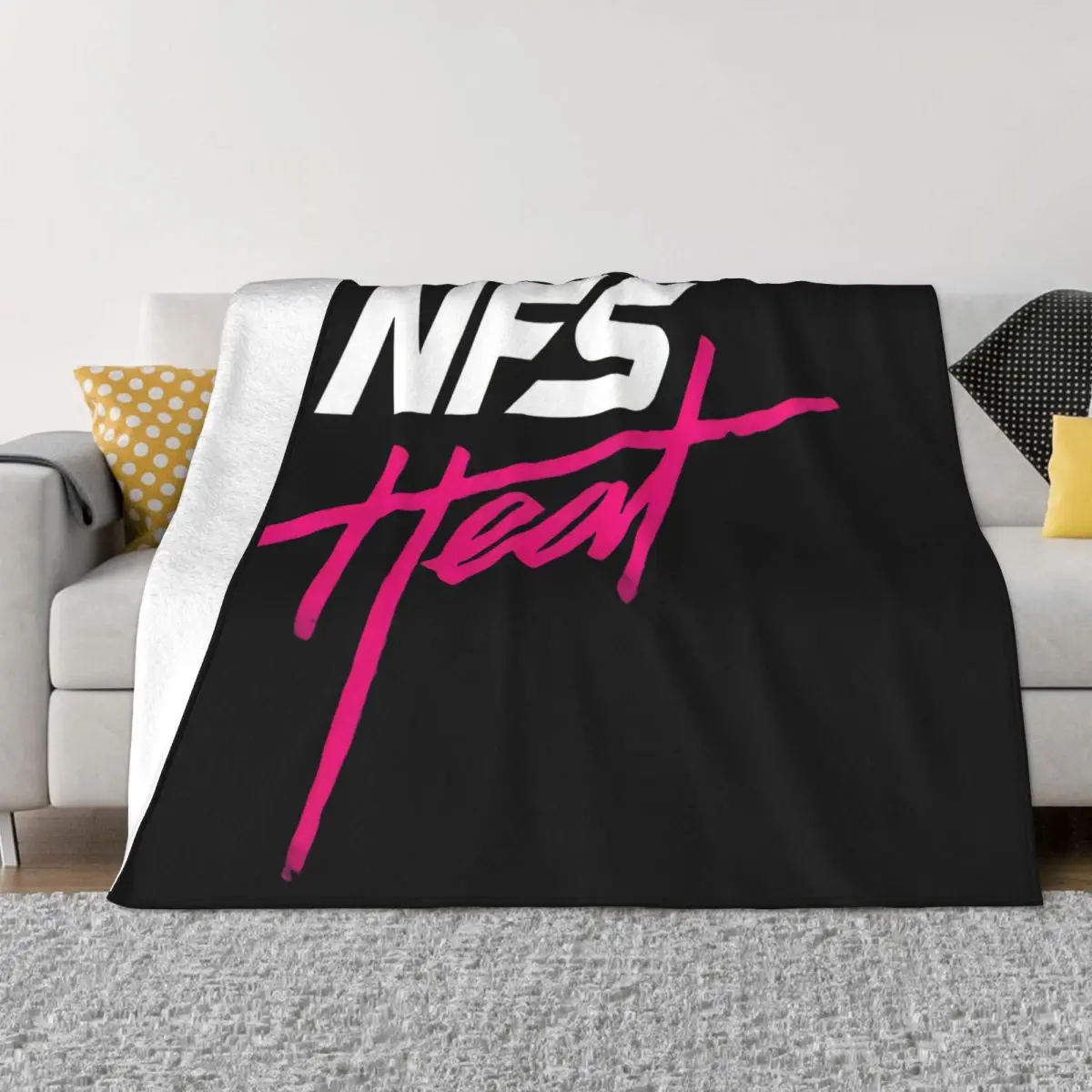 Limited Nfs Heat Need For Speed Racing Video Logo 2020 New Size S 2Xl Humour Designing Cute Customiz Throw Blanket