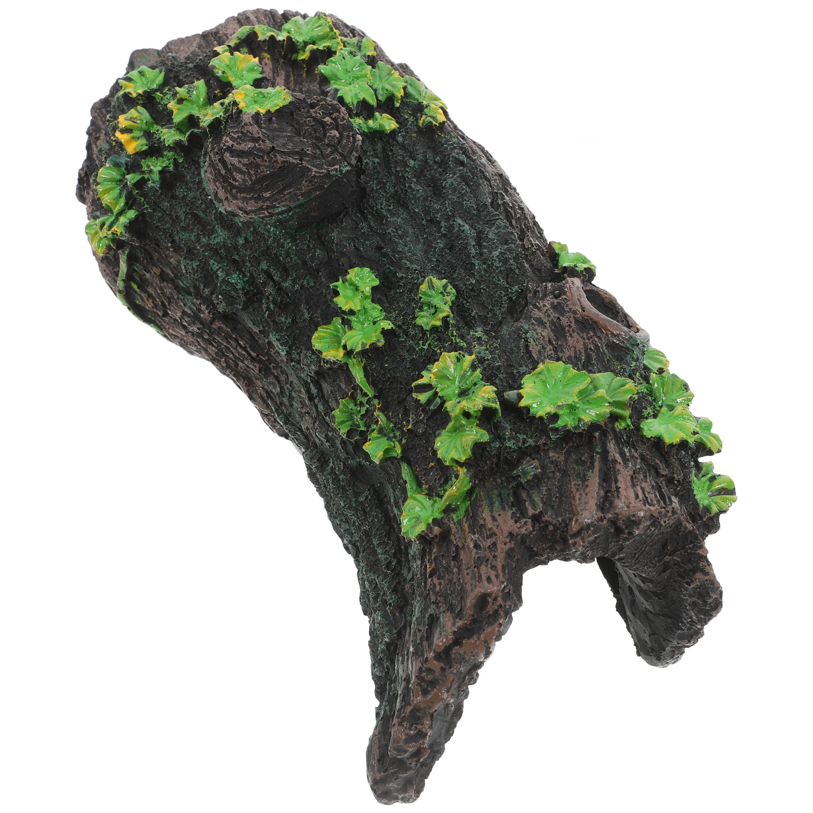 

Creative Tree Trunk Aquarium Hideout Large Resin Fish Shelter Reptile Terrarium Decoration Fish Tank Accessories