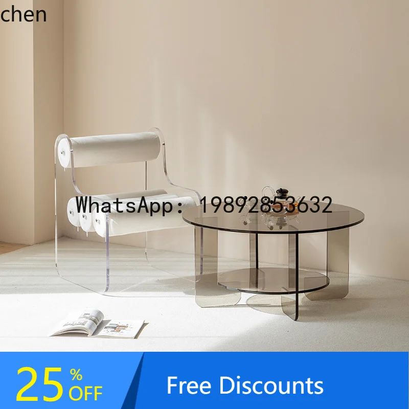 

Single Leisure Chair Living Room Sofa Solid Wood Shoe Changing Stool with Backrest Long Dining Chair