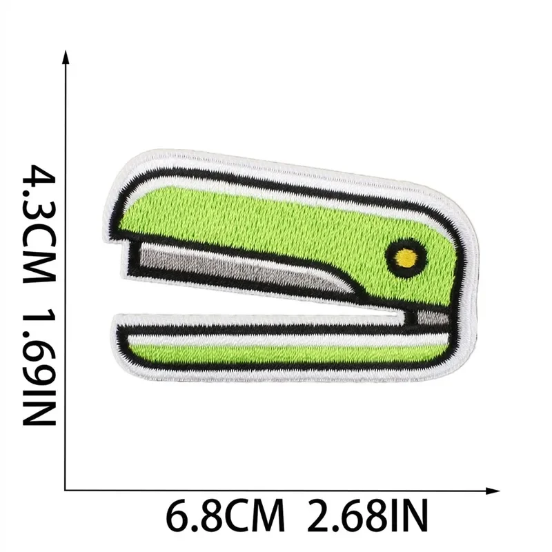 1 szt. Naszywki naprasowanki na ubrania do szycia z powrotem do szkoły haft topliwe naszywka ubraniowa dekoracja torby paski