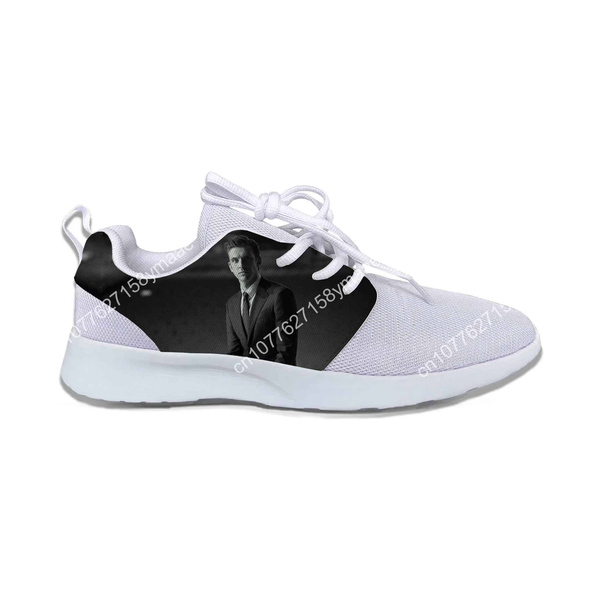Hot Cool Pop Fashion Funny New Summer High Quality Sneakers Handiness Sports Shoes Men Women Dan Stevens Mesh Running Shoes