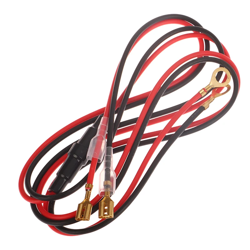 Cavo presa caricatore USB 60/100/150cm cavo cablaggio pontone sigaretta con fusibile 10A per auto Marine moto ATV RV Refit