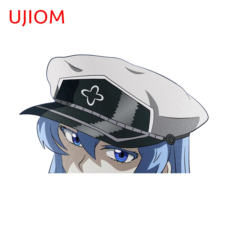 UJIOM Peeker Esdeath Graffiti Wall Stickers Functional Sunscreenproof Bathroom Decal Enthusiastic Hot Selling Toilet Stickers