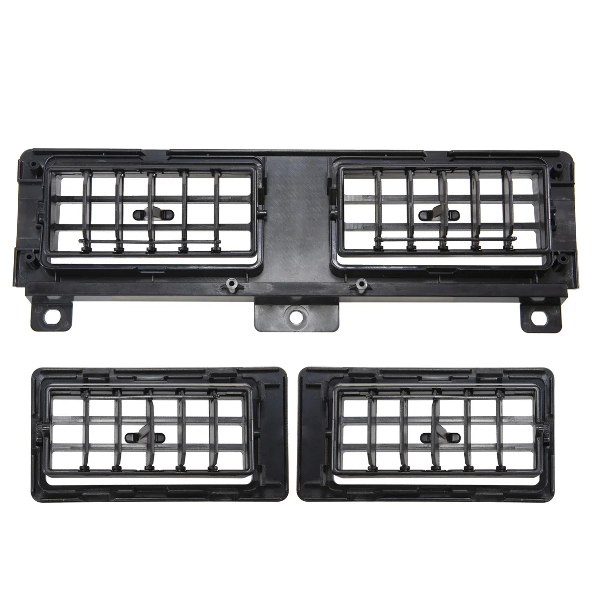 Dashboard AC Air Condition Heater Vent Grille Outlet Panel Louver Set For Nissan Navara D21 Hardbody Pickup 1986-1997 Auto Parts