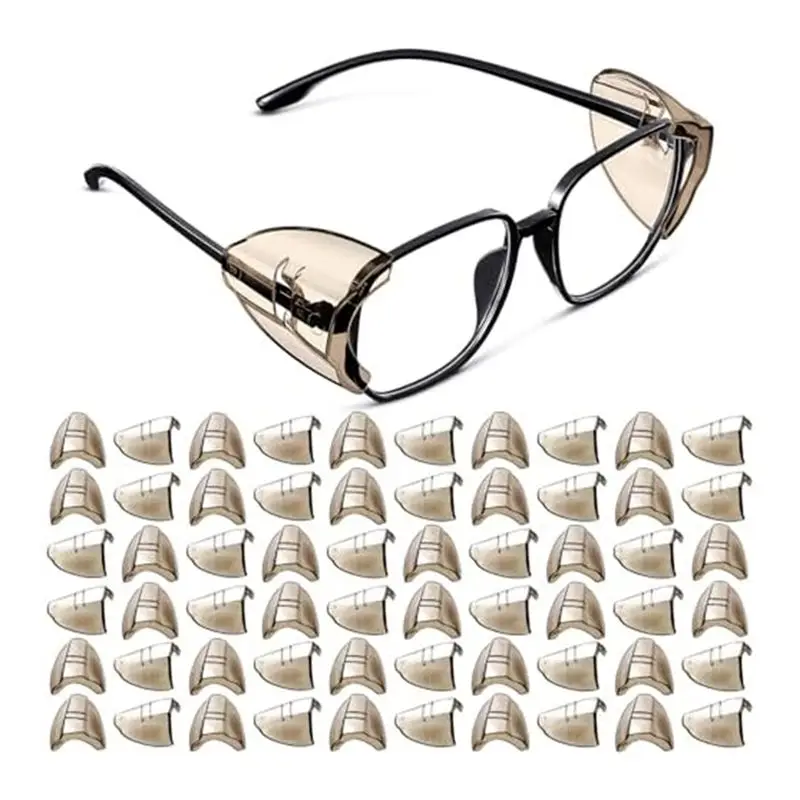 

Боковые защитные накладки ABZZ-Safety для очков с диоптриями, накладные боковые защитные элементы, боковые защитные экраны.