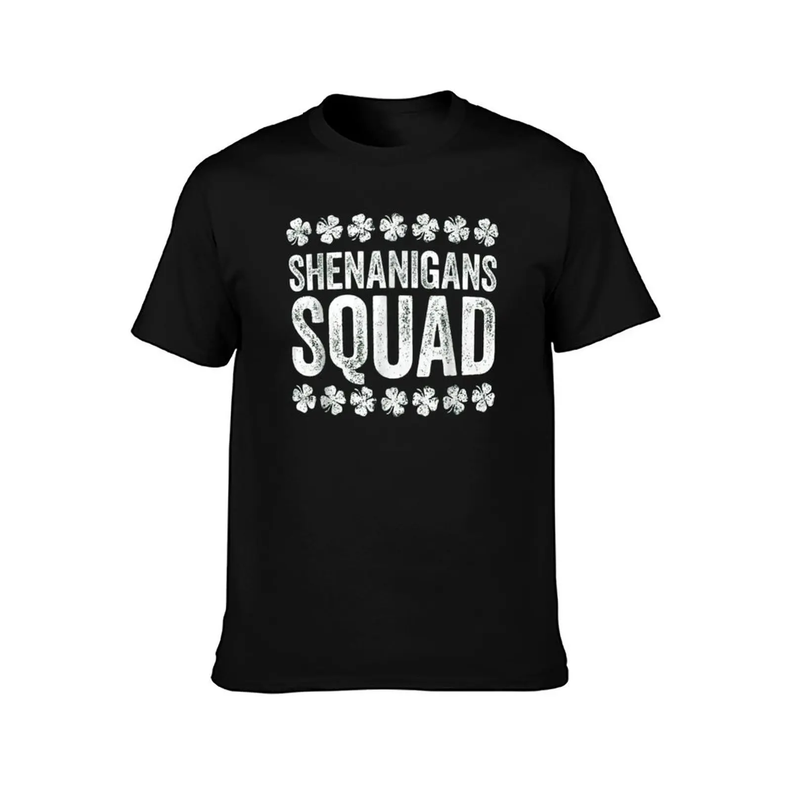 Shenanigans Squad St Patrick T-Shirt t shirts for man pack white T-Shirt