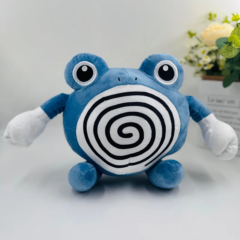 

17/25cm Poliwhirl Pokemon Plush Toys Cartoon Poliwag Pokémon Plushie Ornament Kawaii Doll Stuffed Gift for Kid Birthday Xmas