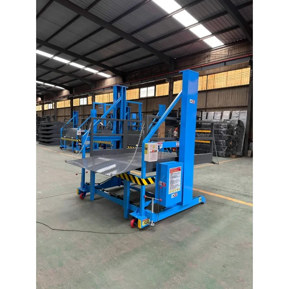 Ascenseur hydraulique à charge lourde pour camion à plate-forme de chargement et de déchargement mobile