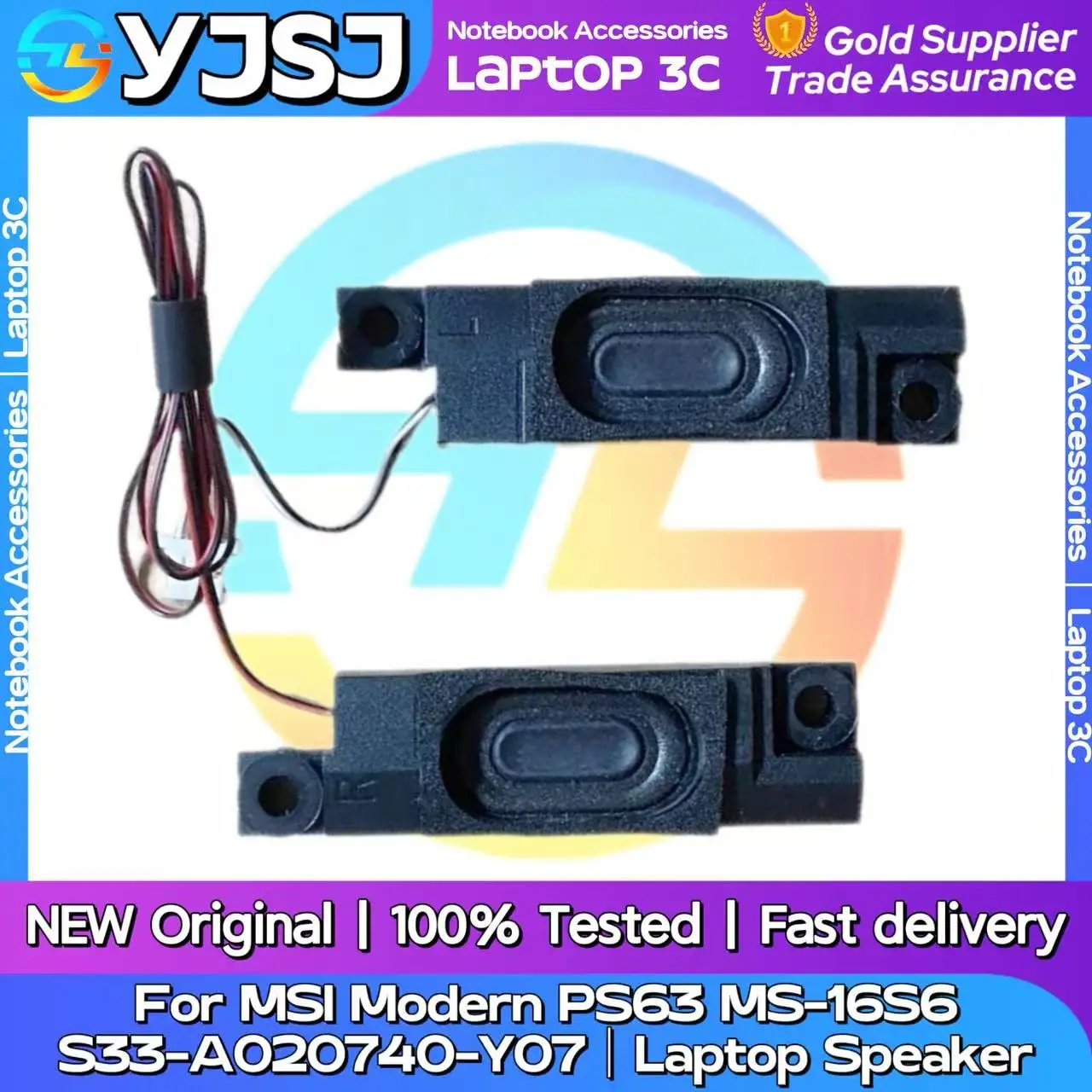 

New Original Laptop Notebook Audio Speaker For MSI Modern PS63 MS-16S6 S33-A020740-Y07 built-in speaker horn audio
