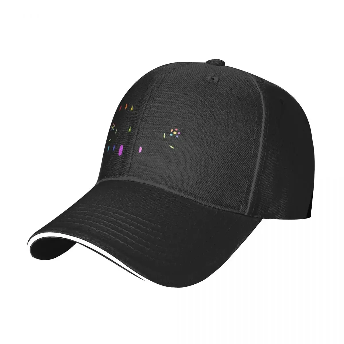 

Rainbow Practice Makes Progess Baseball Cap fashionable party Hat Custom Cap Hats Woman Men's