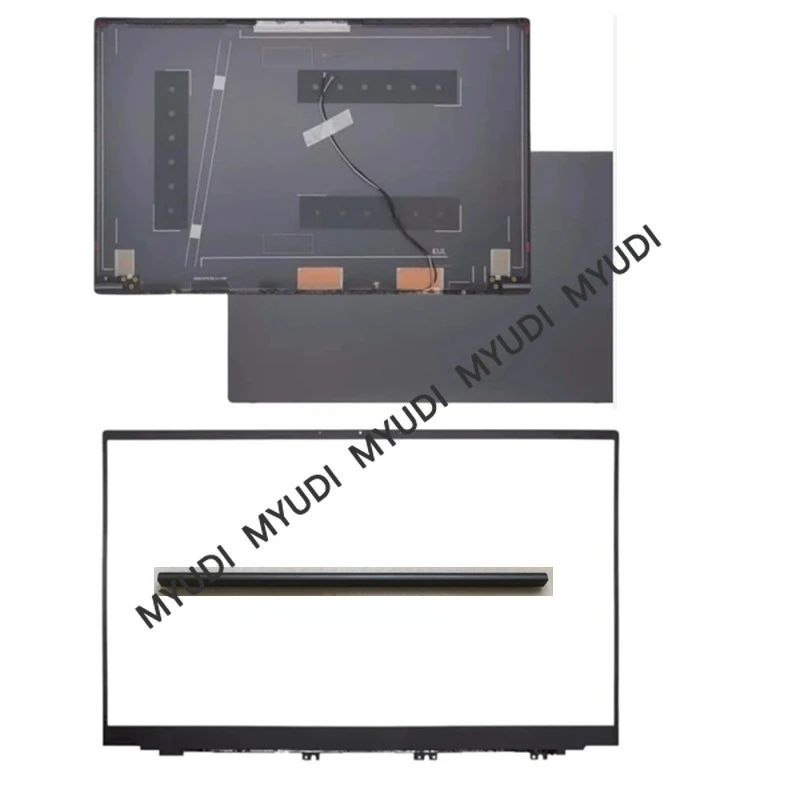 New Gray Case For Samsung Galaxy Book 3 NP750XFG NP750XFH Laptop LCD Back Cover Screen Housing Lid Front Bezel Frame Hinge Cover