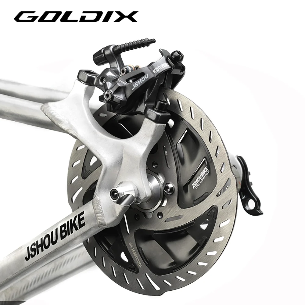 GOLDIX 6-Bolt Bicycle Brake Disc Rotor 140mm 160mm for Mountain Bike Gravel and Road Bike Fast Cooling Ultralight RT900 1/2Psc