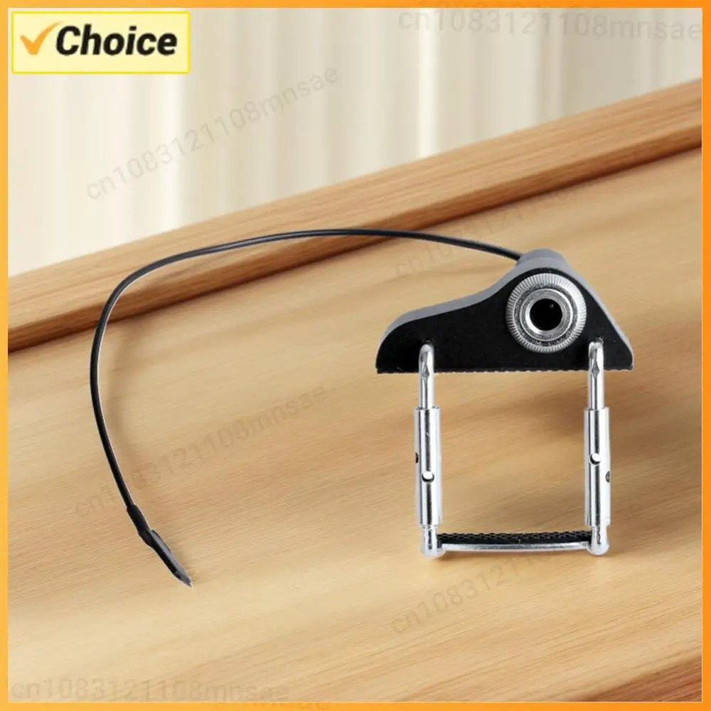 

Звукосниматель для скрипки, портативный звукосниматель для акустических музыкальных инструментов, обеспечивающий мгновенный и реалистичный звук, профессиональный звукосниматель для скрипки и альтов