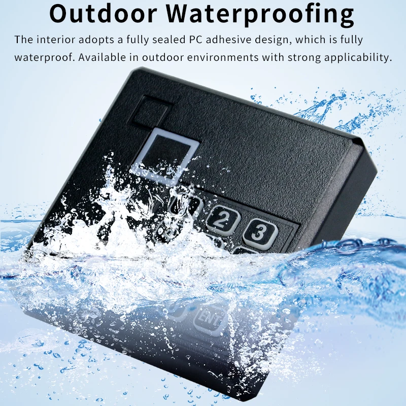 Picture 6: NFC Access Control Keyboard, 13.56Mhz Mifare RFID Card Reader, Wiegand26/34, RS485,RS232,TTL Format For Access Control Systems