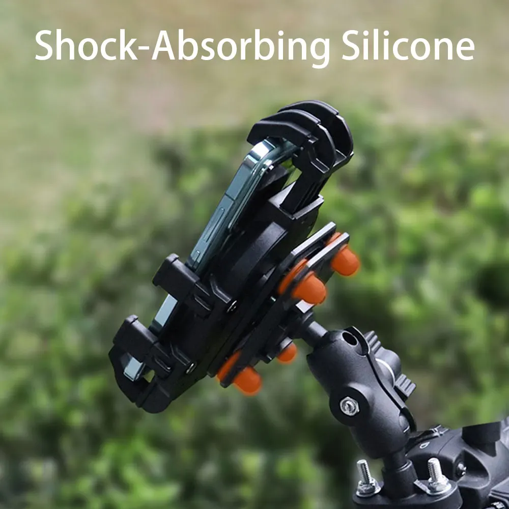 Supporto per telefono cellulare da manubrio con staffa di supporto GPS per ammortizzatore per Yamaha Xmax X-MAX 400 300 250 125 Accessori moto