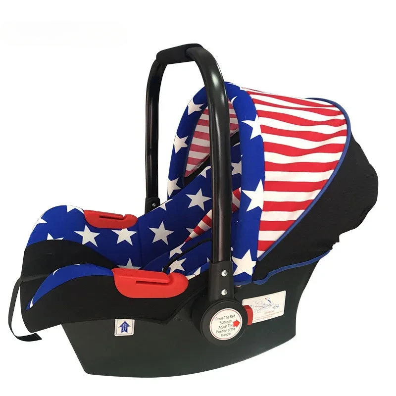 EG75 Infant Basket Car Seat, Newborn Carrier Safety Seat, Portable Baby Chair for Toddlers, Comfortable Baby Travel Seat