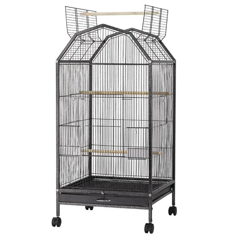 Hot salesWholesale China Manufacturer Cheap Large Breeding Canary Bird Parrot Cages Outdoor Indoor Using for Sale