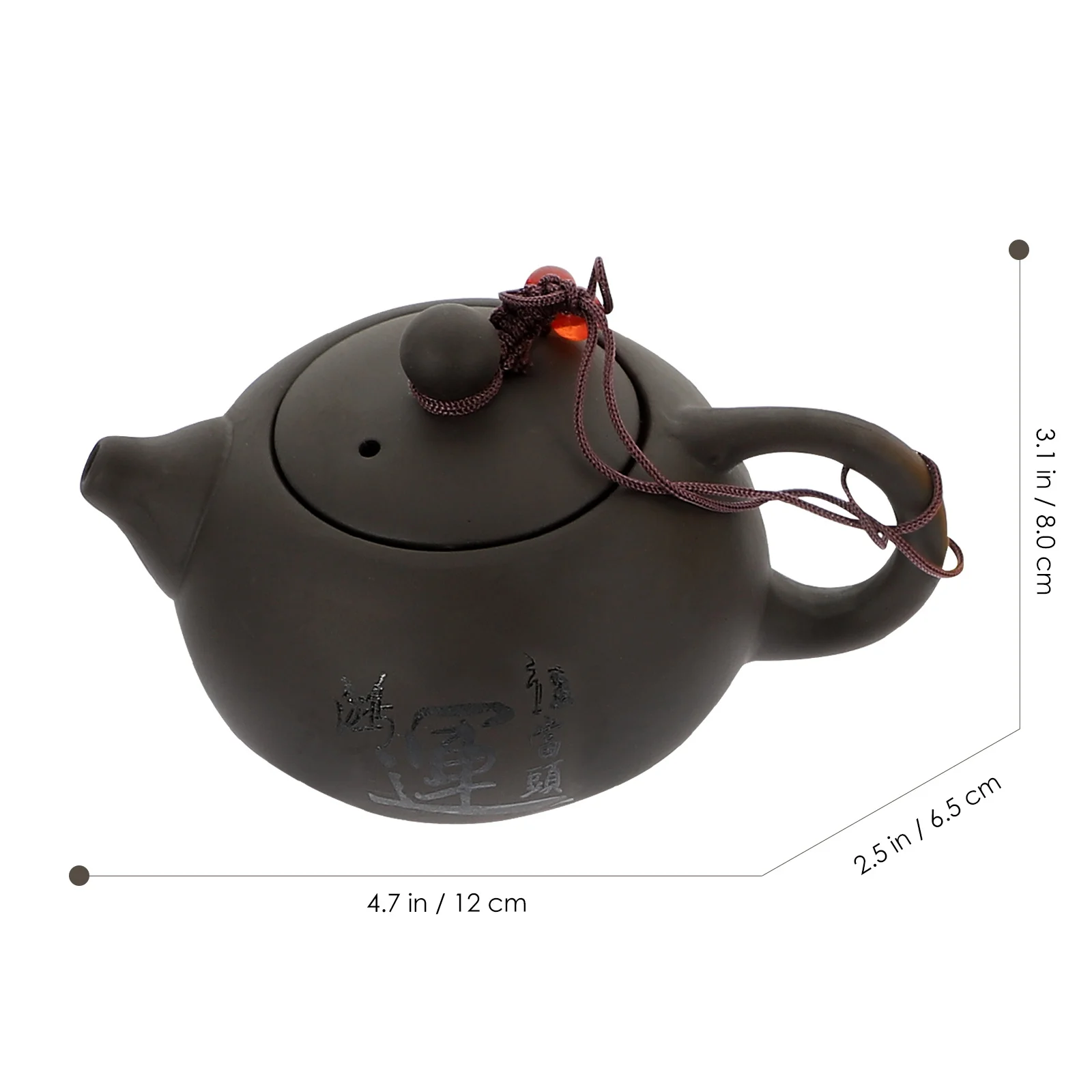 

Портативный чайный сервиз, фиолетовый глиняный чайник, чайные чашки, высокая прочность, отличный подарок, дорожный чайный сервиз, фиолетовый глиняный чайник