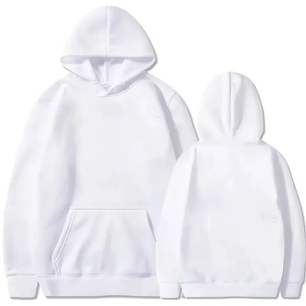 

Unisex Couple Hooded Sweatshirt Set Spring Casual Wear Solid Colors Fashion Outfit