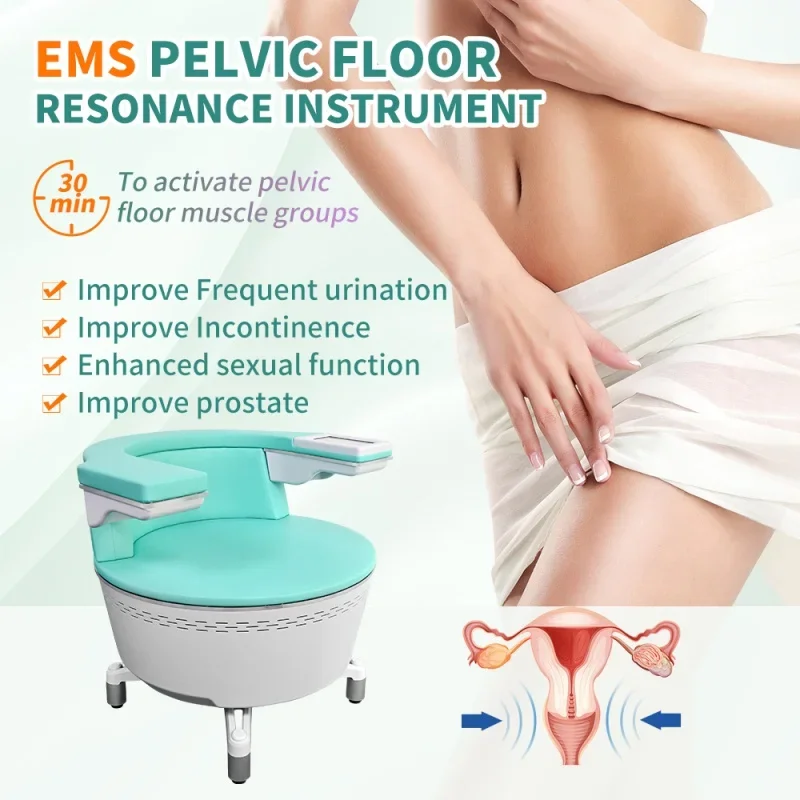 Chaise de réparation musculaire pour plancher pelvien, machine de serrage vaginal, exercice musculaire, EMS