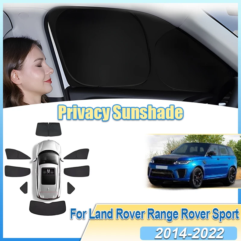

For Land Rover Range Rover Sport L494 2014-2022 Car Privacy Sunshade Windshield Window Foldable Part Heat Insulation Accessories