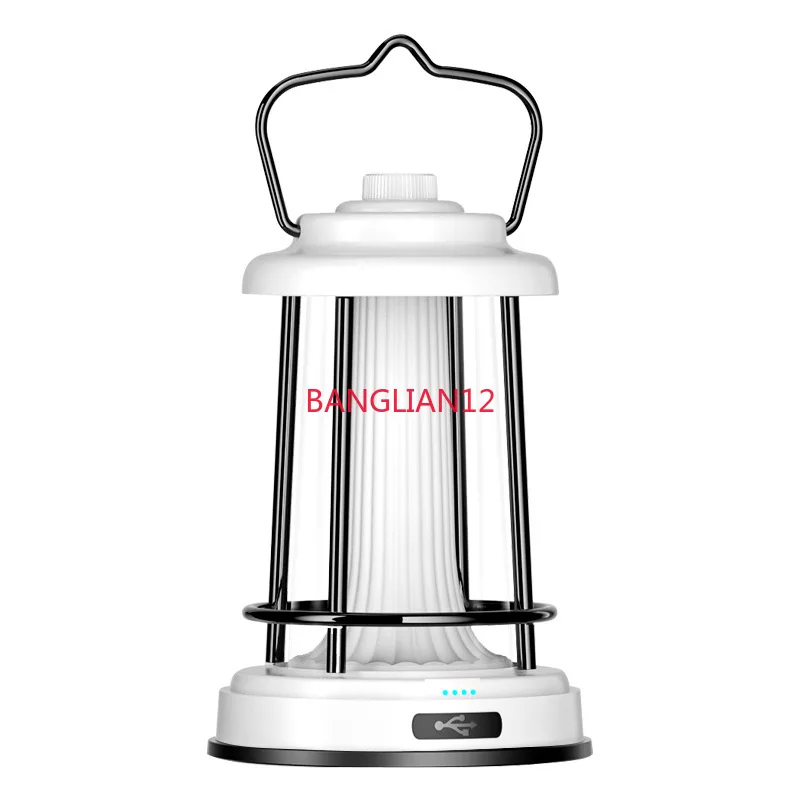 

Retro camp light portable horse outdoor camping camping charging