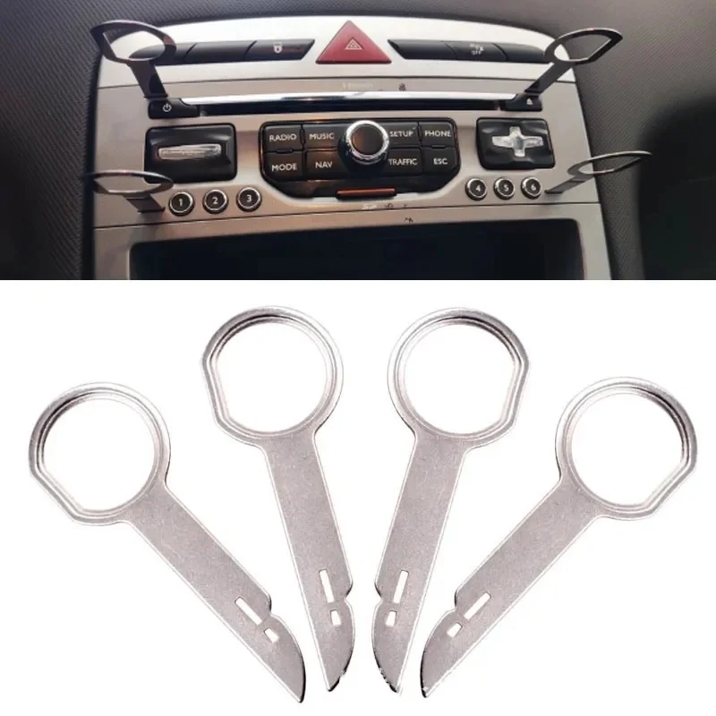 

Car Audio Removal Key CD DVD Radio Stereo Removal Repai Tool Car Radio Remover Extractor Key for Mercedes Benz for Audi for Ford