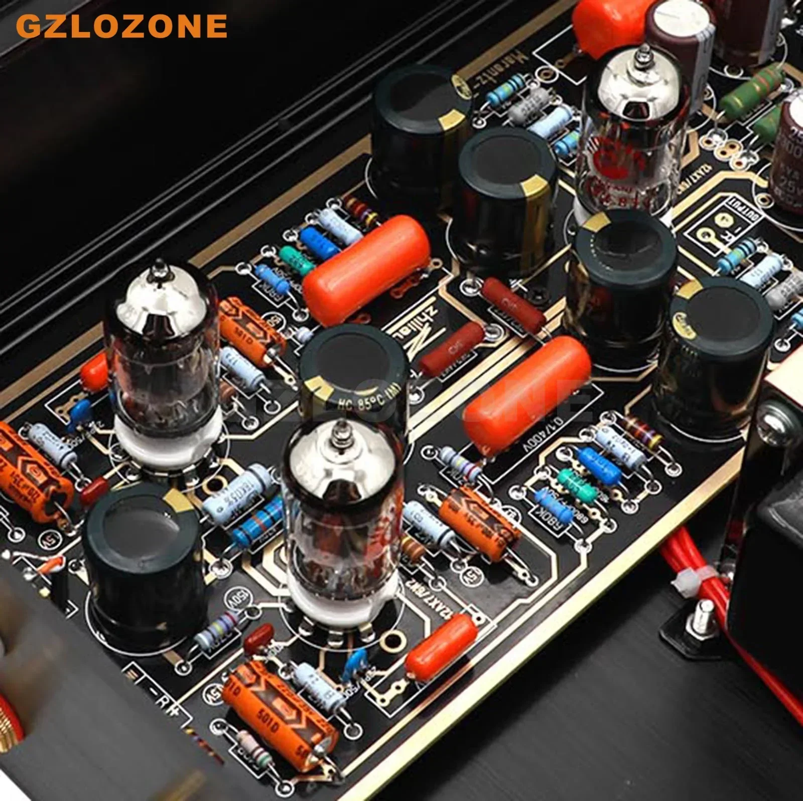 GZLOZONE HI-END A34 Tube ECC83 Phono Amplifier MM RIAA Turntables Base On Marantz 7