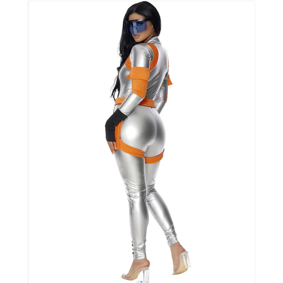 

Костюм на Хэллоуин, скафандр, женский комбинезон, космонавт, orm, сценический наряд, тема «Баллинг Земли»