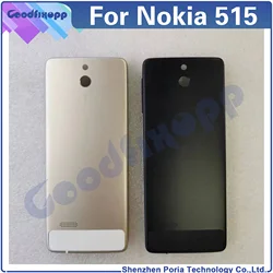 For Nokia 515 Back Cover Door Housing Case Rear Battery Cover Repair Parts Replacement