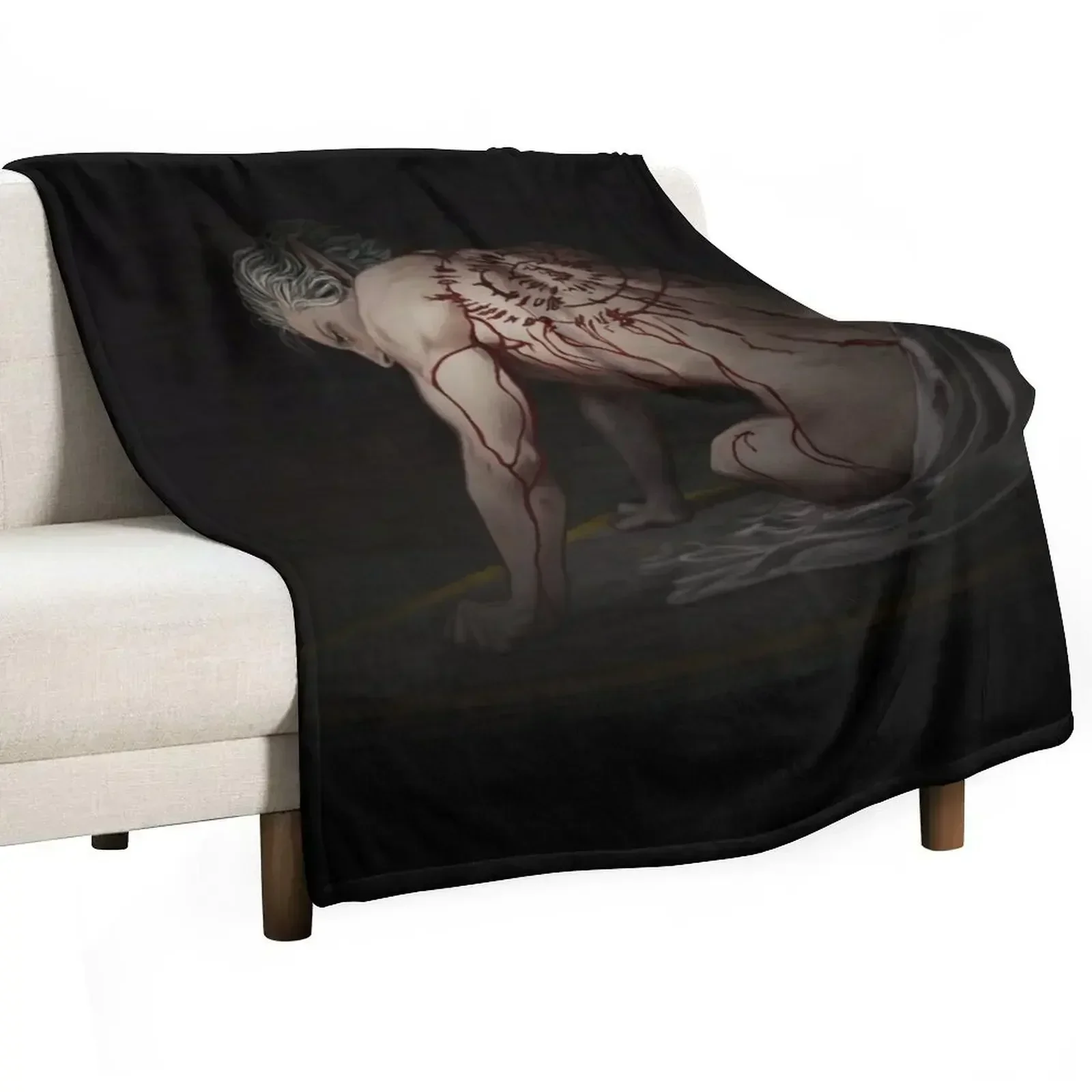 Astarion - Revisions Throw Blanket Furry For Decorative Sofa Blankets