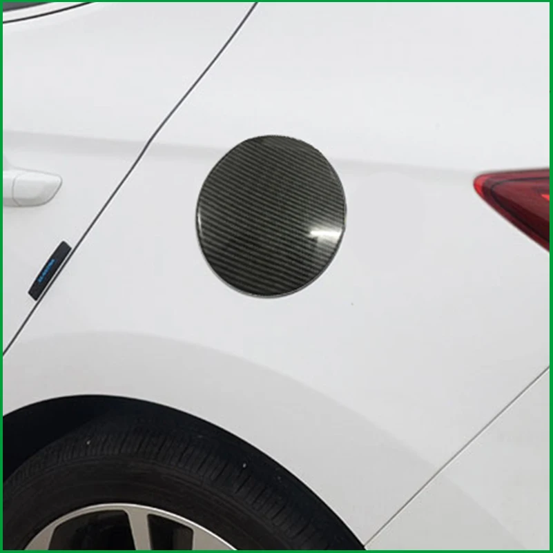 

For hyundai Elantra 2016 2017 2018 Fuel Tank Cover Gas Lid Filler Cap Cover Sticker Trim Exterior decoration Auto Accessories