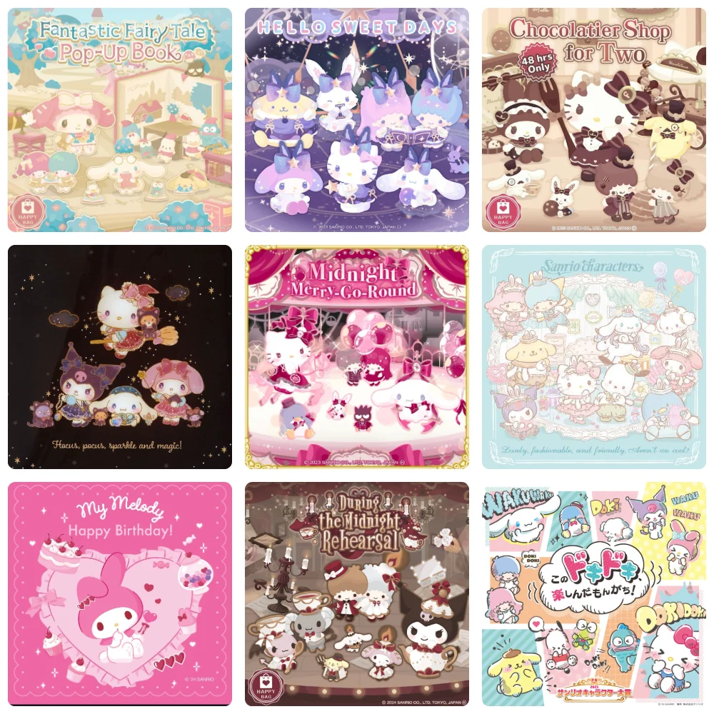 Melody Kuhlomi Cinnamon Dog Sanrio Family Diamond Painting Full Square&Round Mosaic Handmade Art Home Decor DIY New Arrivals