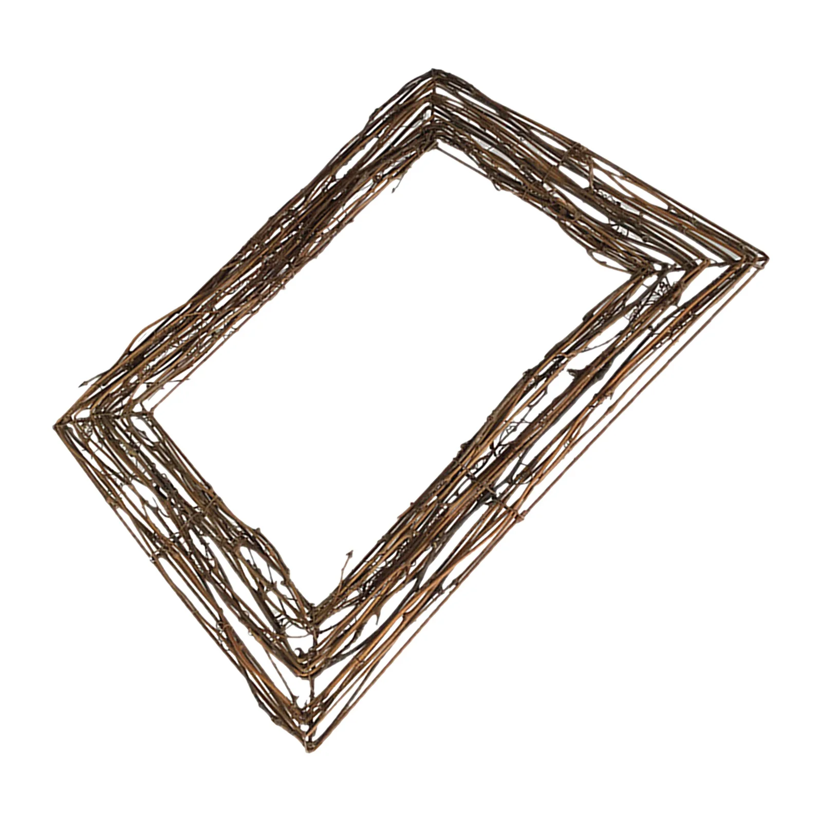 

1Pcs Handcrafted Wreath Base Rattan Twig Ornament High Decorative Versatile DIY Project Home Decor Wreath Base Decoration Prop