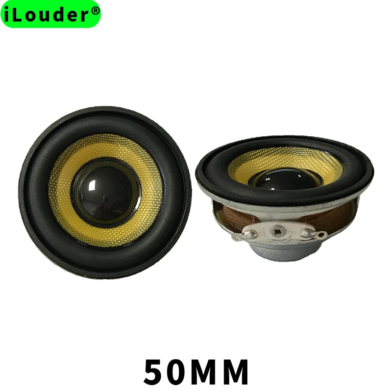 OEM RMS 5W 4Ohm/8Ohm Fiberglass 50mm Circular Speaker Driver 2 Inch 16-core 85DB neodymium Full Range Speakers(1pcs speaker)